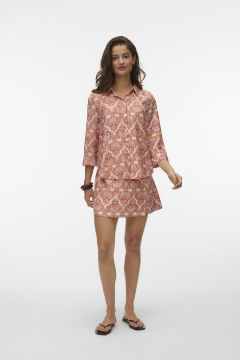 Vero Moda oranje dames blouse | Model