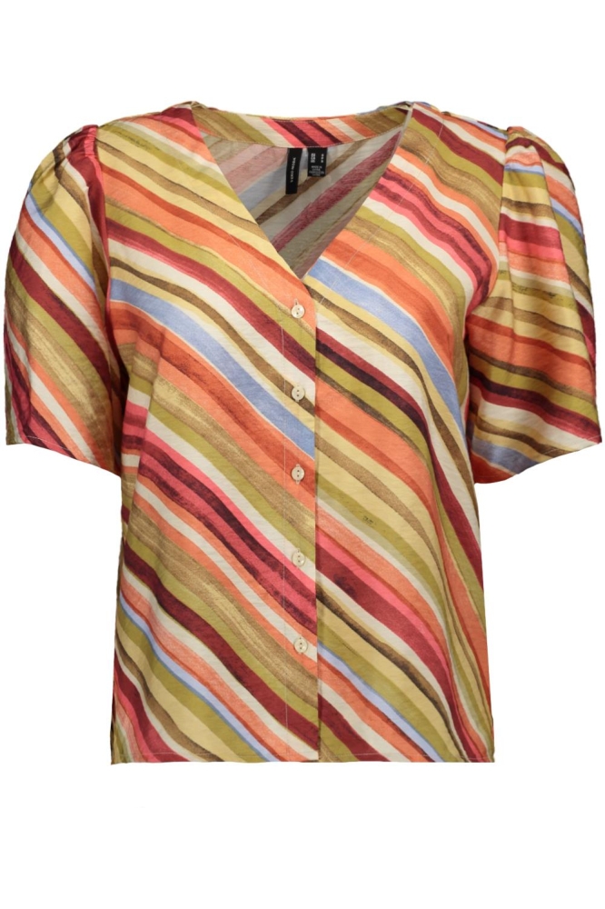 Vero Moda multi color dames blouse | Vooraanzicht