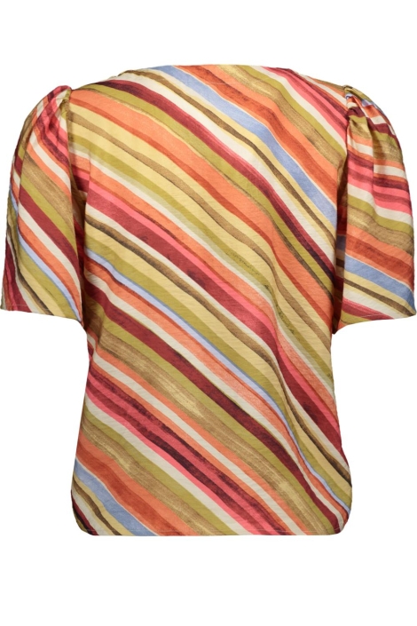 Vero Moda multi color dames blouse | Achteraanzicht