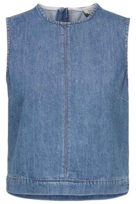 Jacqueline de Yong blauwe dames top | Vooraanzicht