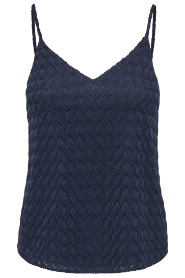 Jacqueline de Yong Top JDYAVERY LIFE SINGLET JRS 15369987 BLACK IRIS