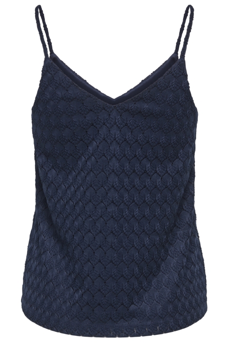 Jacqueline de Yong blauwe dames top | Achteraanzicht