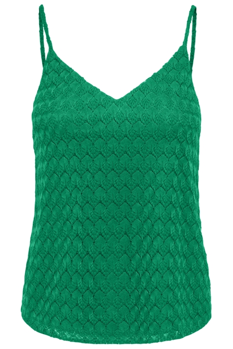 Jacqueline de Yong groene dames top | Vooraanzicht