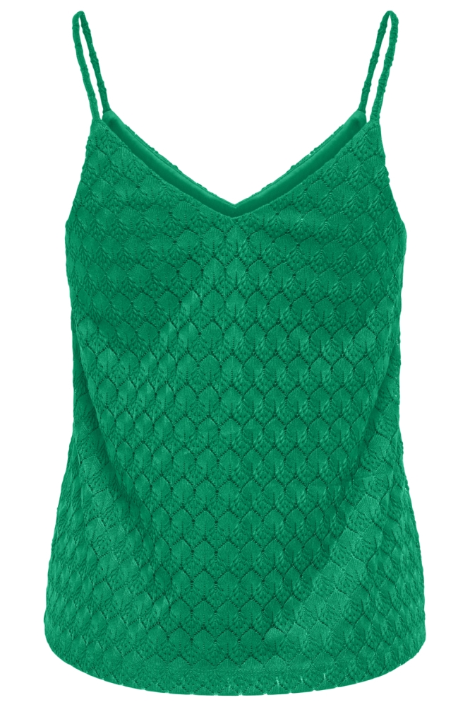 Jacqueline de Yong groene dames top | Achteraanzicht