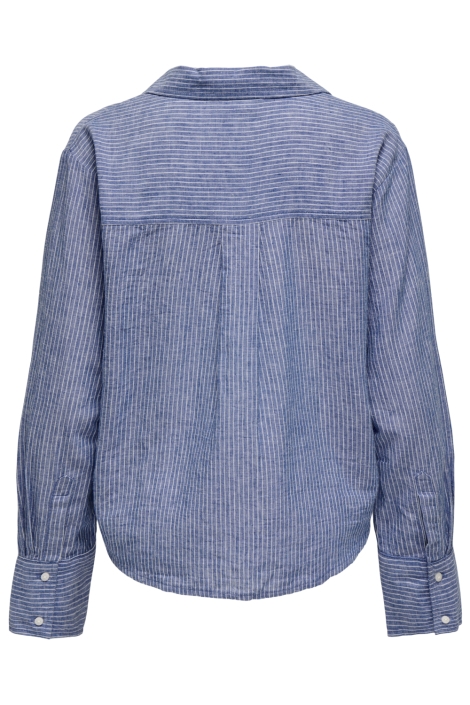 Jacqueline de Yong blauwe dames blouse | Achteraanzicht