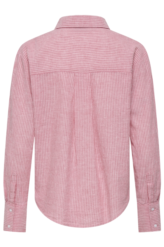 Jacqueline de Yong rode dames blouse | Achteraanzicht