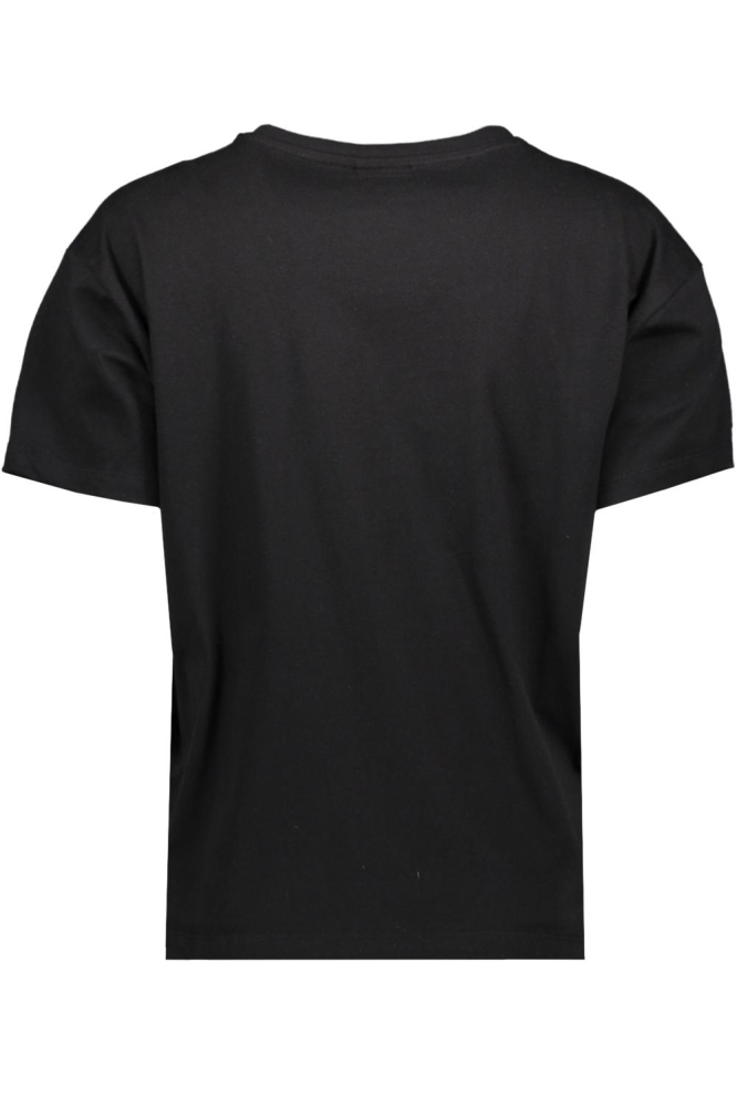 Jacqueline de Yong zwarte dames t-shirt | Achteraanzicht