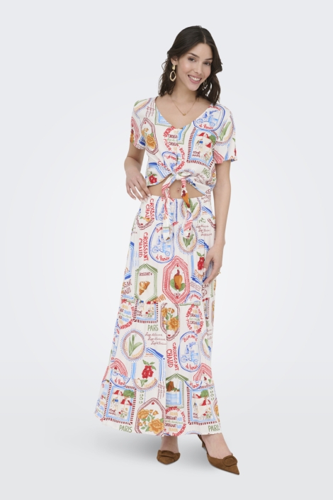 Jacqueline de Yong witte dames blouse | Model
