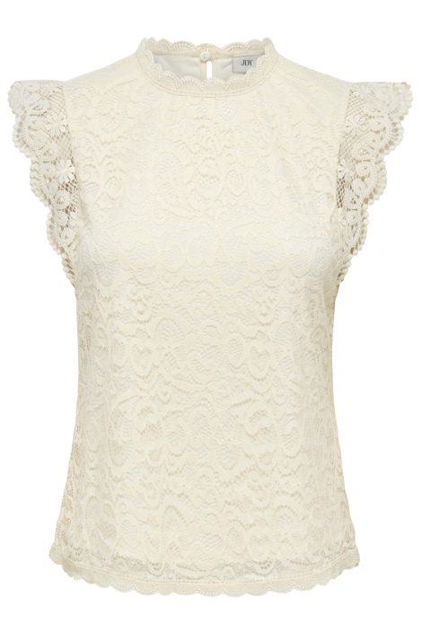 Jacqueline de Yong witte dames top | Vooraanzicht