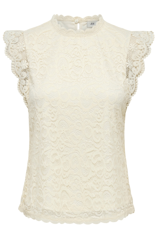 Jacqueline de Yong witte dames top | Vooraanzicht