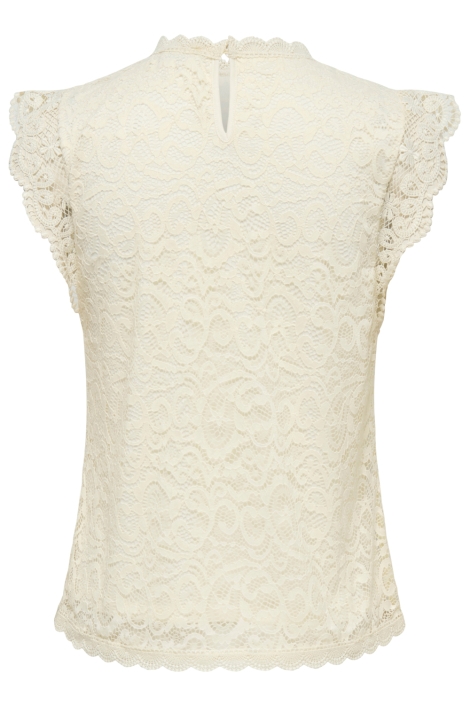 Jacqueline de Yong witte dames top | Achteraanzicht