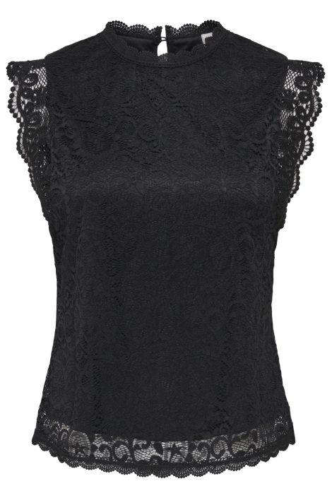 Jacqueline de Yong zwarte dames top | Vooraanzicht