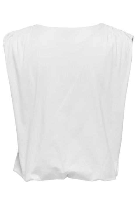 Jacqueline de Yong witte dames top | Achteraanzicht