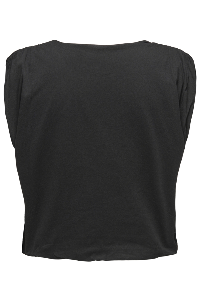 Jacqueline de Yong zwarte dames top | Achteraanzicht