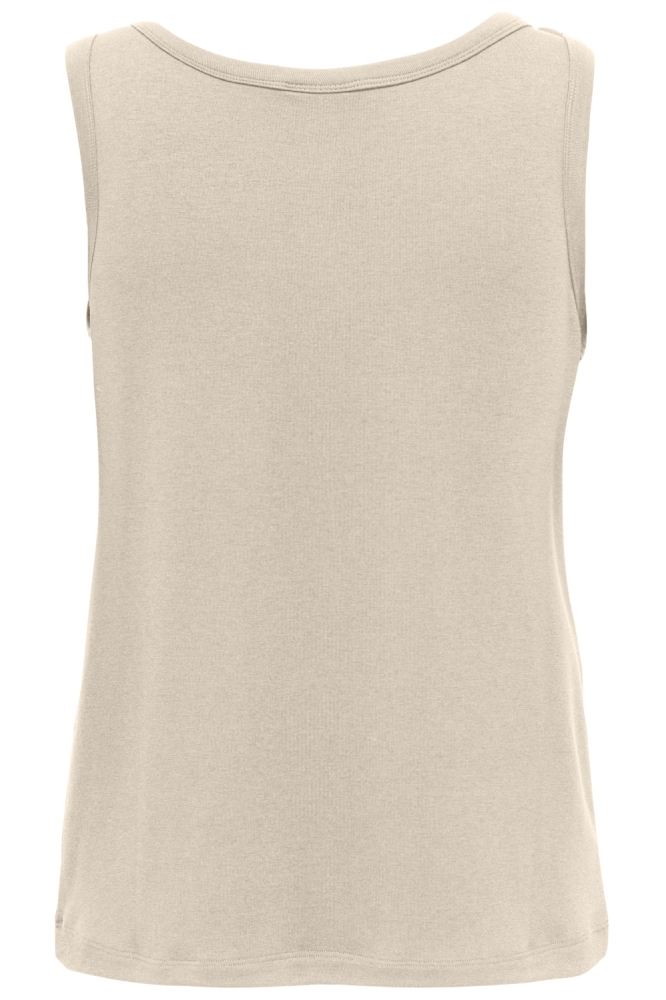 Jacqueline de Yong beige dames top | Achteraanzicht