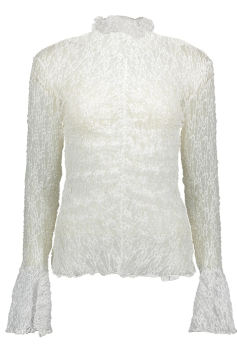 Jacqueline de Yong witte dames t-shirt | Achteraanzicht