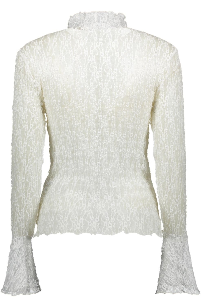 Jacqueline de Yong witte dames t-shirt | Achteraanzicht