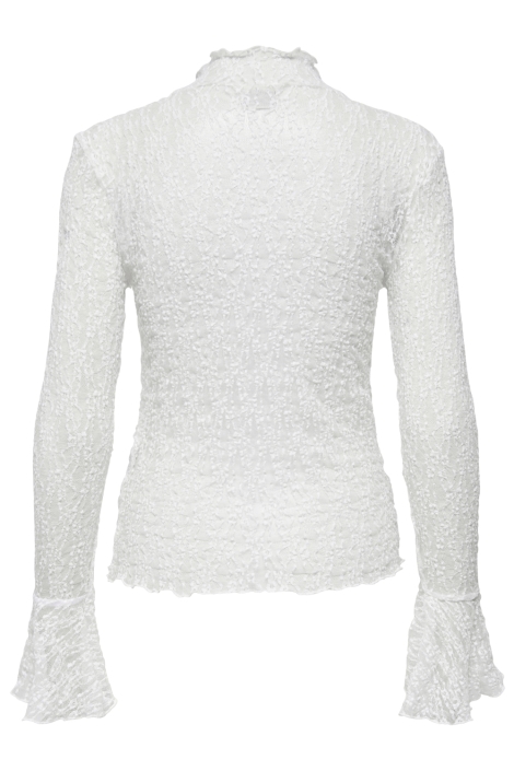 Jacqueline de Yong witte dames t-shirt | Achteraanzicht
