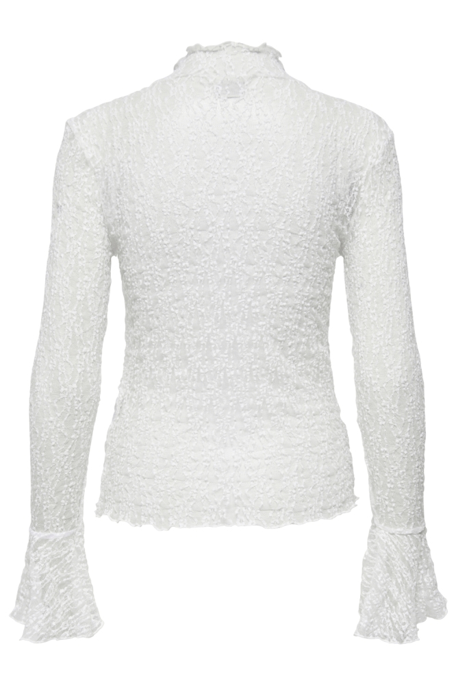 Jacqueline de Yong witte dames t-shirt | Achteraanzicht