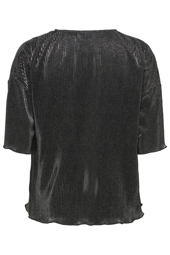 Jacqueline de Yong zwarte dames t-shirt | Achteraanzicht