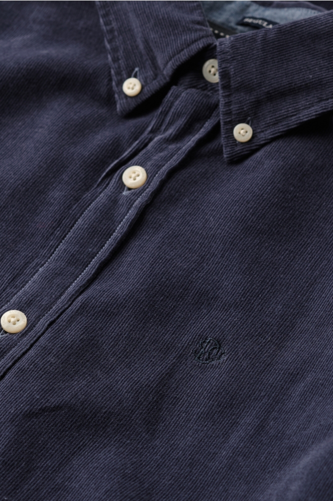 Superdry blauwe heren overhemd | Kleurstaal