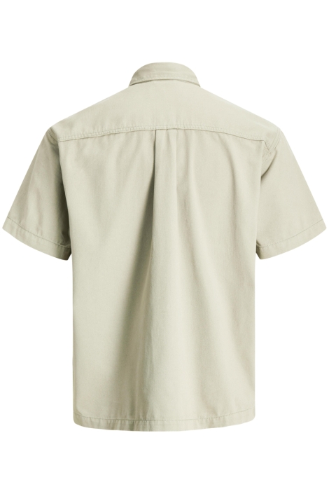 Jack & Jones beige heren overhemd | Achteraanzicht