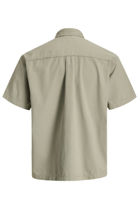 Jack & Jones groene heren overhemd | Achteraanzicht