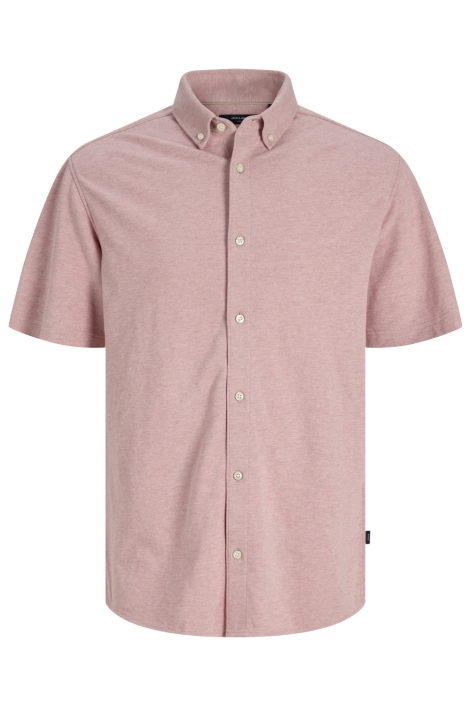 Jack & Jones roze heren overhemd | Vooraanzicht