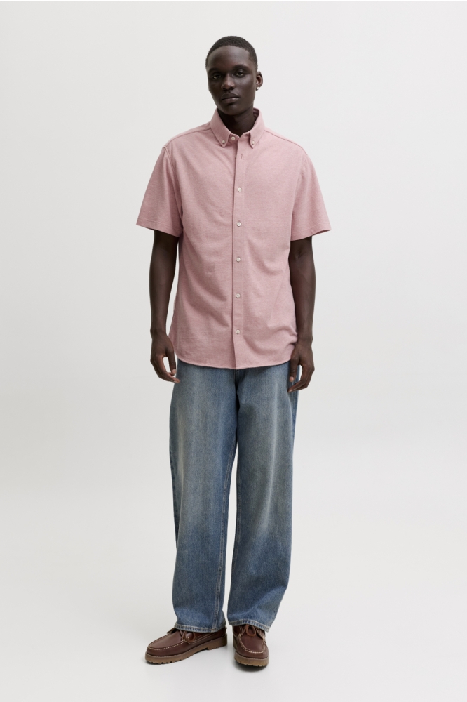 Jack & Jones roze heren overhemd | Model