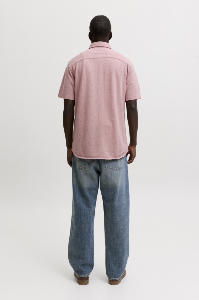 Jack & Jones roze heren overhemd | Model