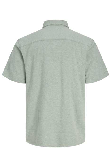 Jack & Jones groene heren overhemd | Achteraanzicht