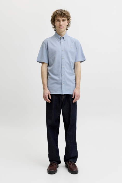 Jack & Jones blauwe heren overhemd | Model