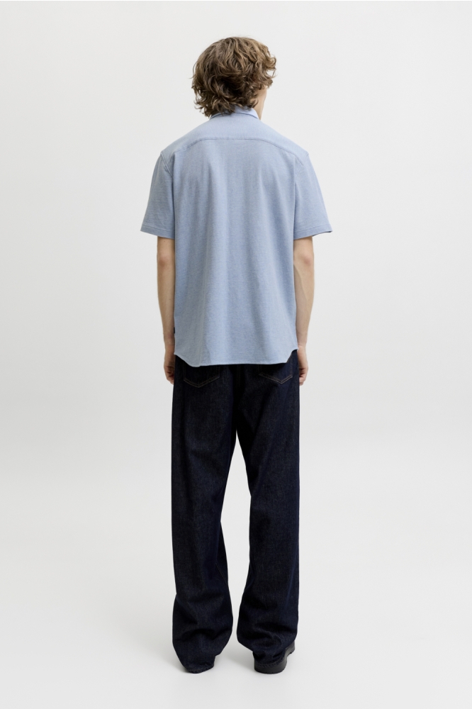 Jack & Jones blauwe heren overhemd | Model