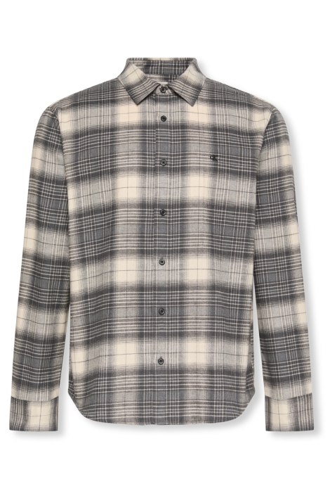 Calvin Klein grijze heren overhemd | Vooraanzicht