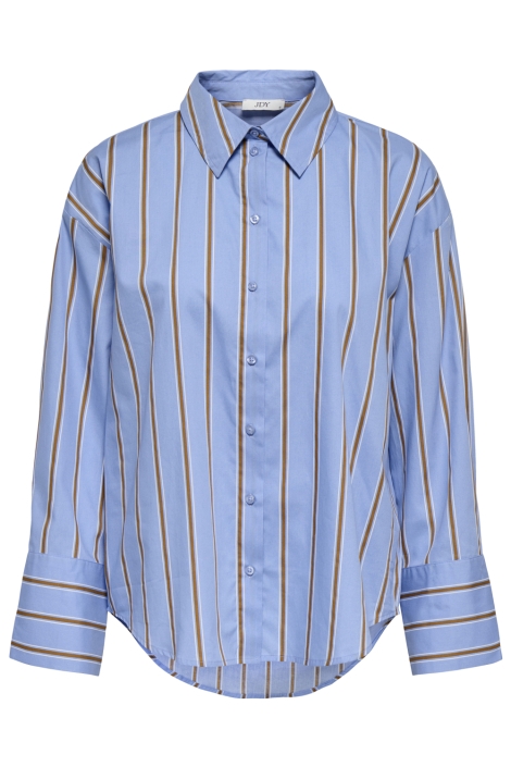 Jacqueline de Yong blauwe dames blouse | Vooraanzicht