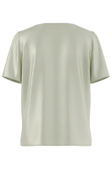 Pieces beige dames t-shirt | Achteraanzicht