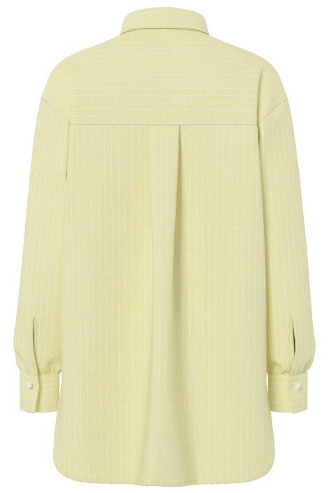 Pieces gele dames blouse | Achteraanzicht