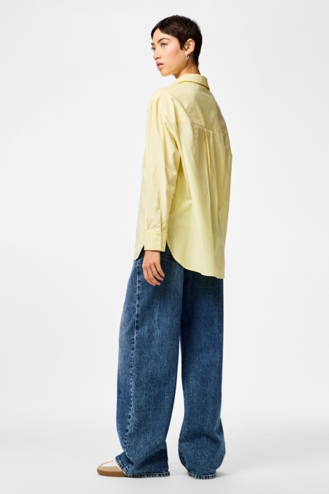 Pieces gele dames blouse | Model