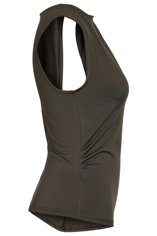 Noisy may bruine dames top | Zijaanzicht