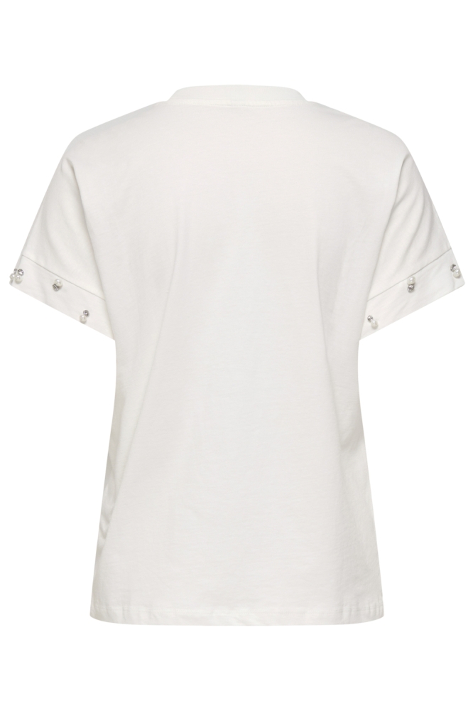 Only witte dames t-shirt | Achteraanzicht