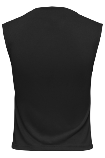 Only onlhannah s/l waterfall top jrs Zwart