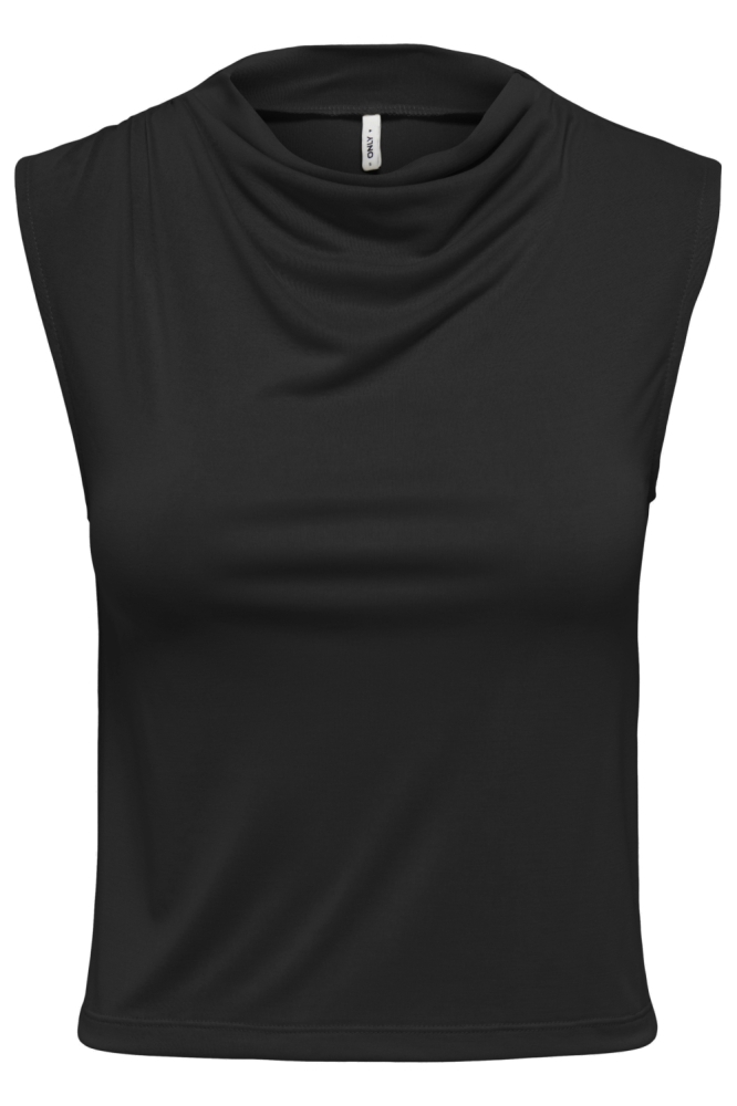 Only zwarte dames top | Vooraanzicht