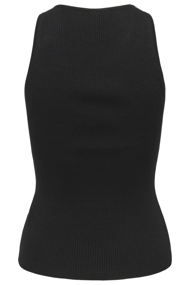 Only zwarte dames top | Achteraanzicht