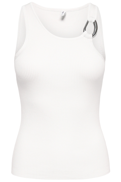 Only witte dames top | Vooraanzicht