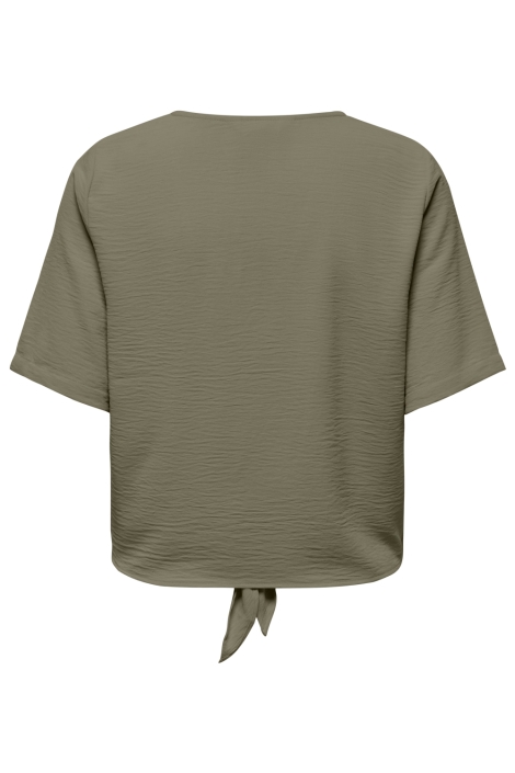 Only groene dames blouse | Achteraanzicht