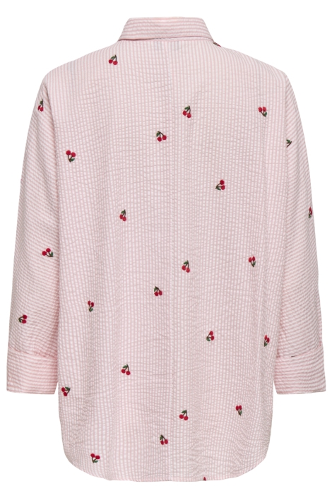 Only roze dames blouse | Achteraanzicht