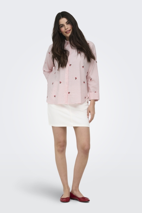 Only roze dames blouse | Model