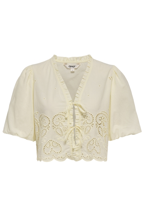 Only gele dames t-shirt | 