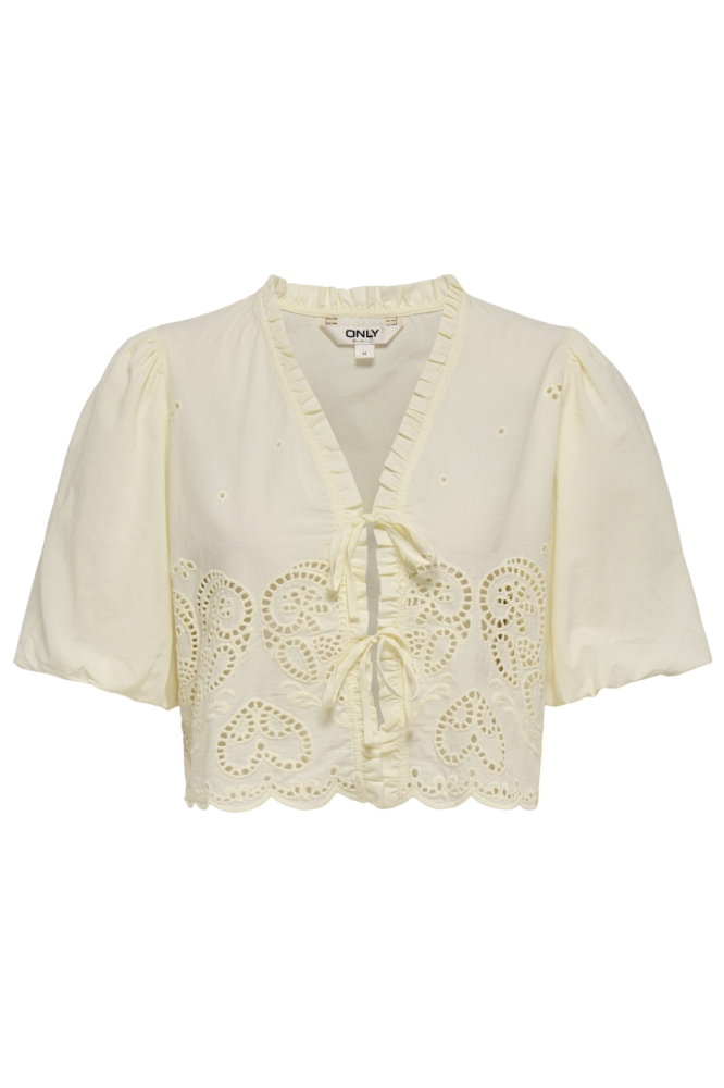 Only gele dames t-shirt | 