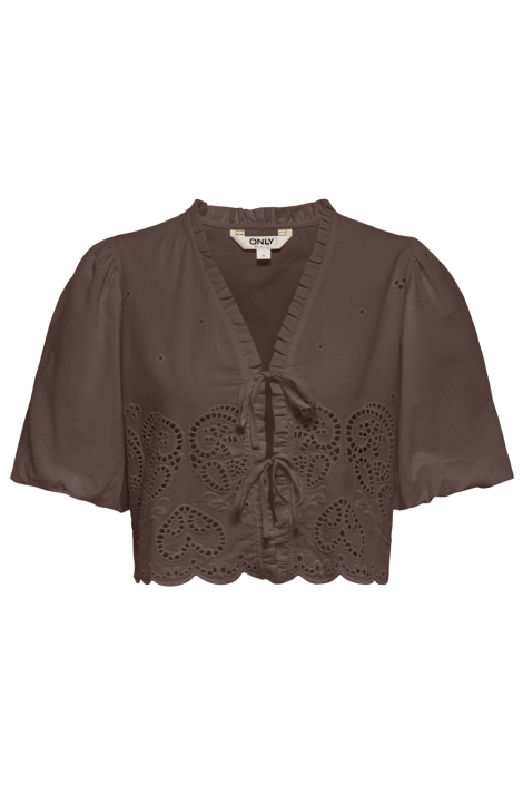 Only bruine dames t-shirt | 